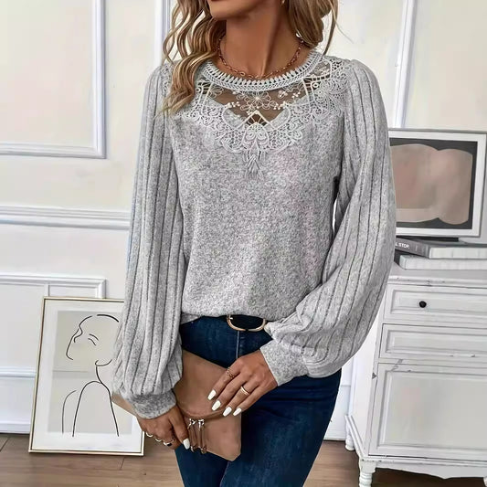 LaceDrift Pullover