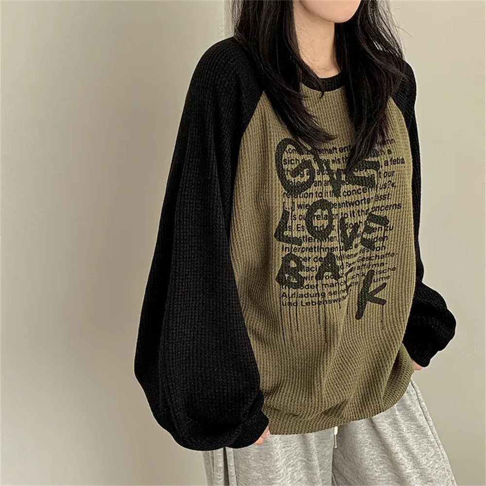 PatchEase Contrasting Hoodie