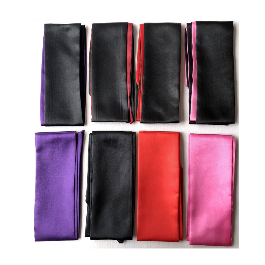 Simulation Silk Satin Satin Cloth Blindfold Stage Props