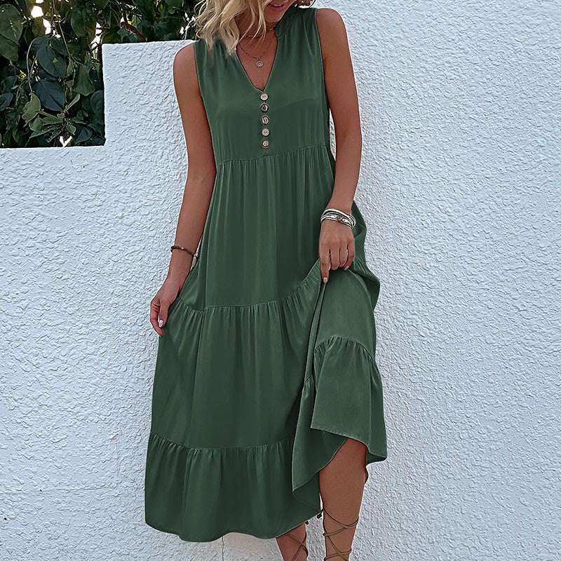 LumaFlow Vest Dress