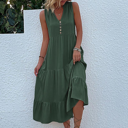 LumaFlow Vest Dress