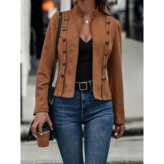 Suédelle Notch Blazer