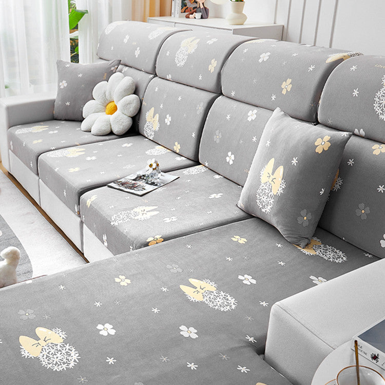 Ice Silk Non-slip Printing Sofa Cover