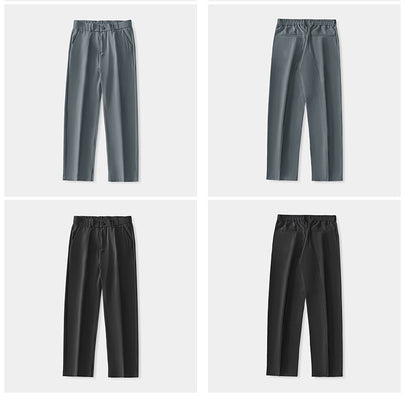 Men's Ice Silk Cool Casual Draping Suit Pants