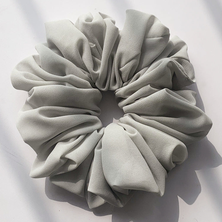 Big Head Bouquet Chiffon Large Intestine Ring Hair Ring