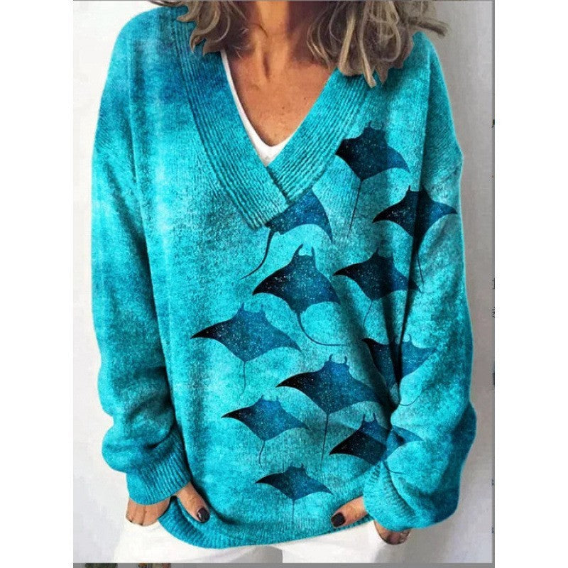 FloraVision 3D Pullover