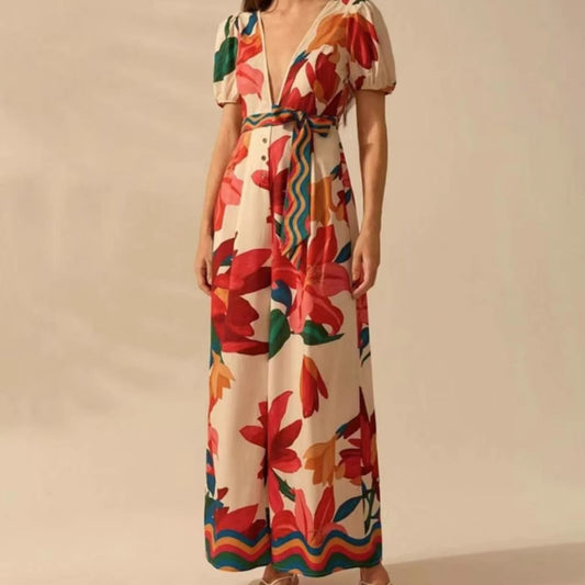 VeraLuxe Bloom Jumpsuit