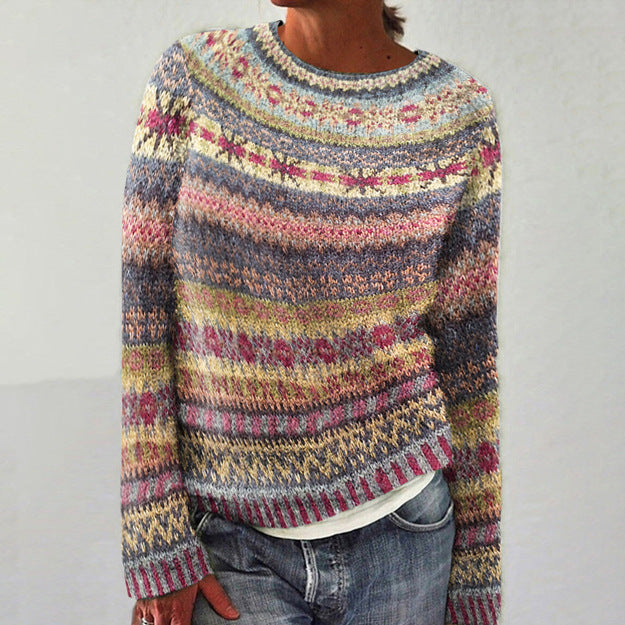 PrintEase Casual Knit