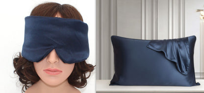 Oversized Double-sided Silk Blindfold Silk Women Promote Sleep