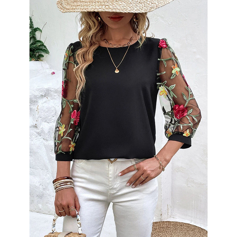 Florielle SheerBloom Tee