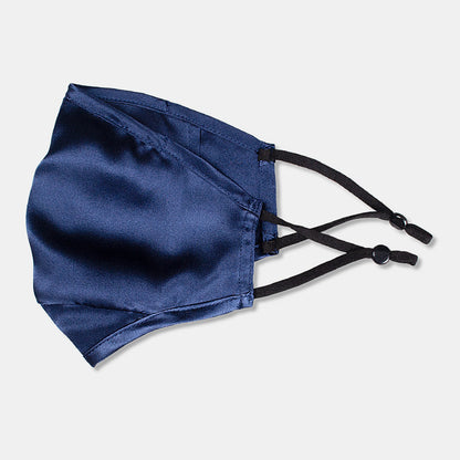 Three-layer artificial silk mask with filter PM2.5