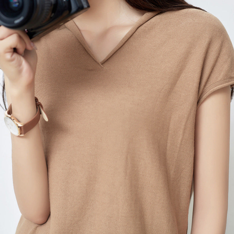 Ice silk sweater