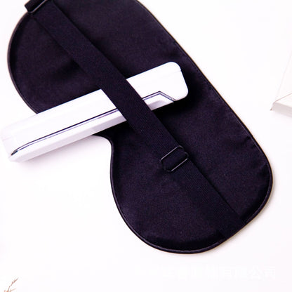 Double-sided black silk goggles