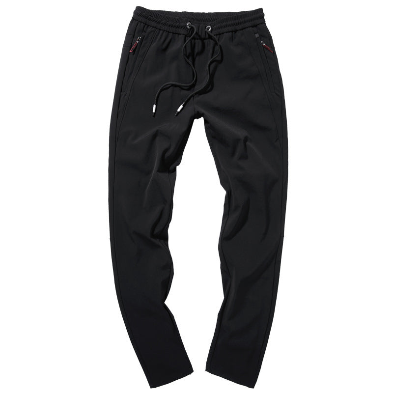 Ice silk thin men's casual pants