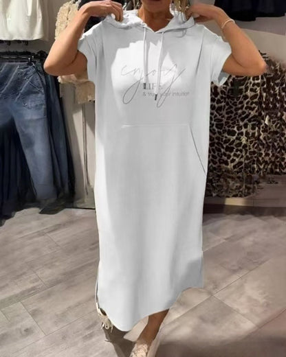 SunGlow Plus Printed Dress