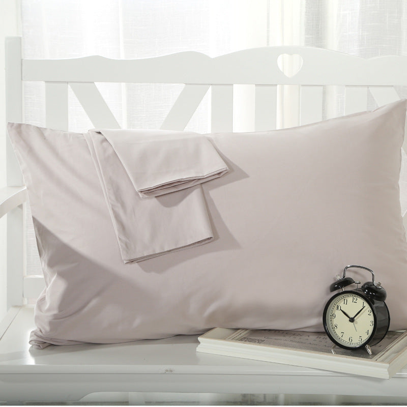 Cotton solid color pillowcase
