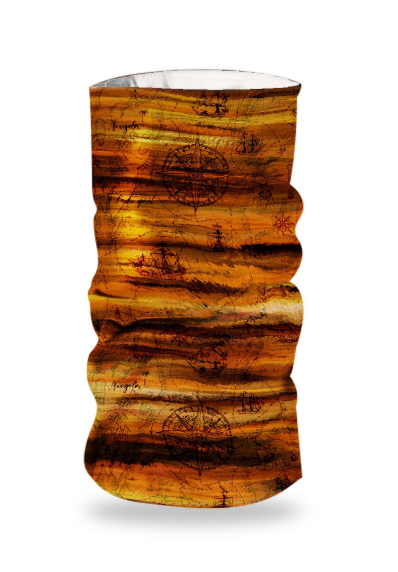 Printed ice silk scarf