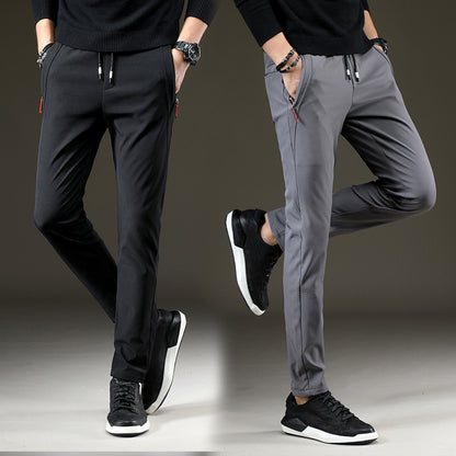 Ice silk men's casual pants