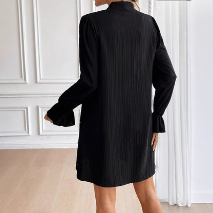 The Amelisse Pearl-Tie Dress
