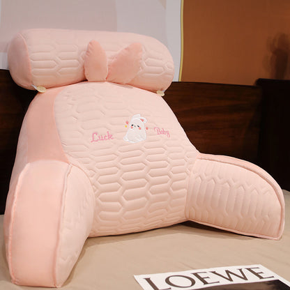 Bed Latex Ice Silk Bedside Cushion