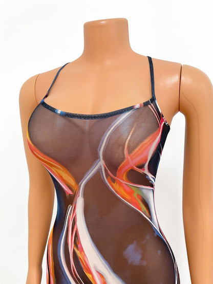 Sheerla AllureMesh Jumpsuit