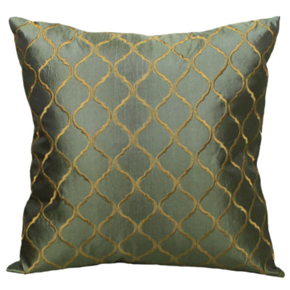 Imitation silk compound embroidery