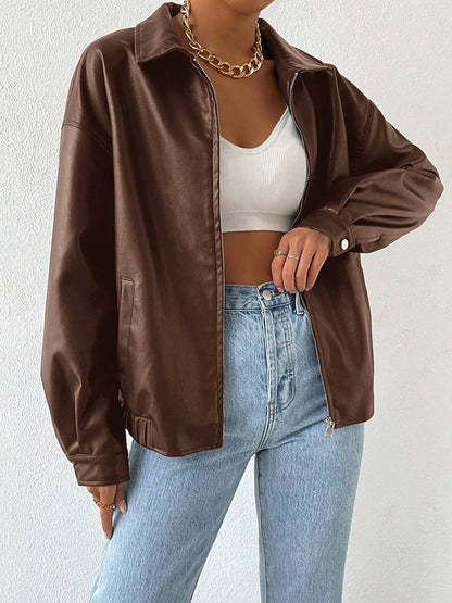 RebelRide™ PU Leather Jacket