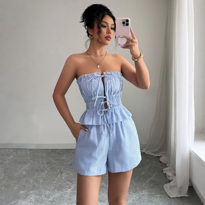 Sunkissed Tie Two-Piece Set