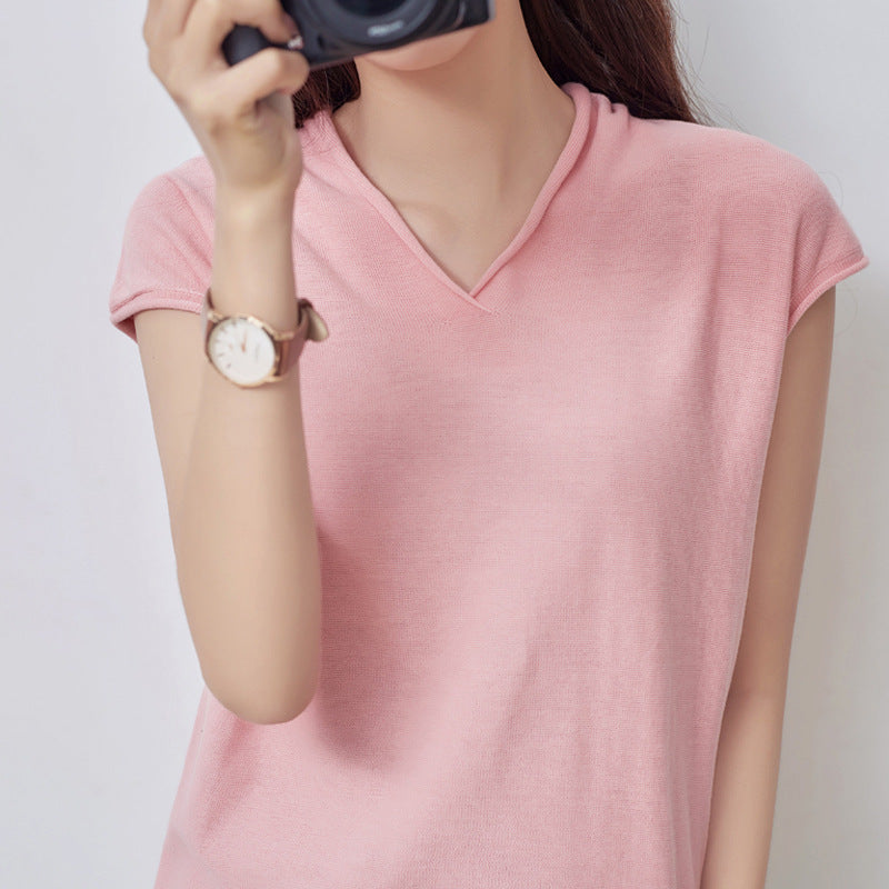 Ice silk sweater