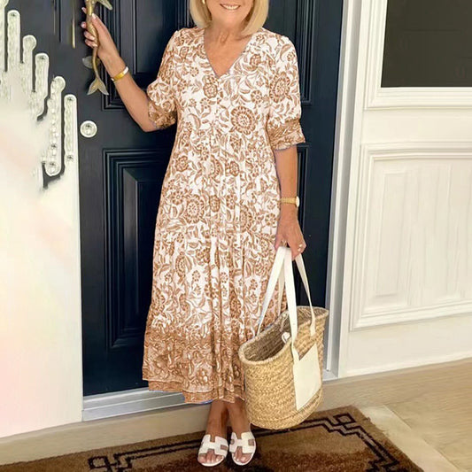 Meadow Grace Plus Floral Dress