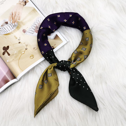 The New Scarf Professional Small Scarf Headband Silk