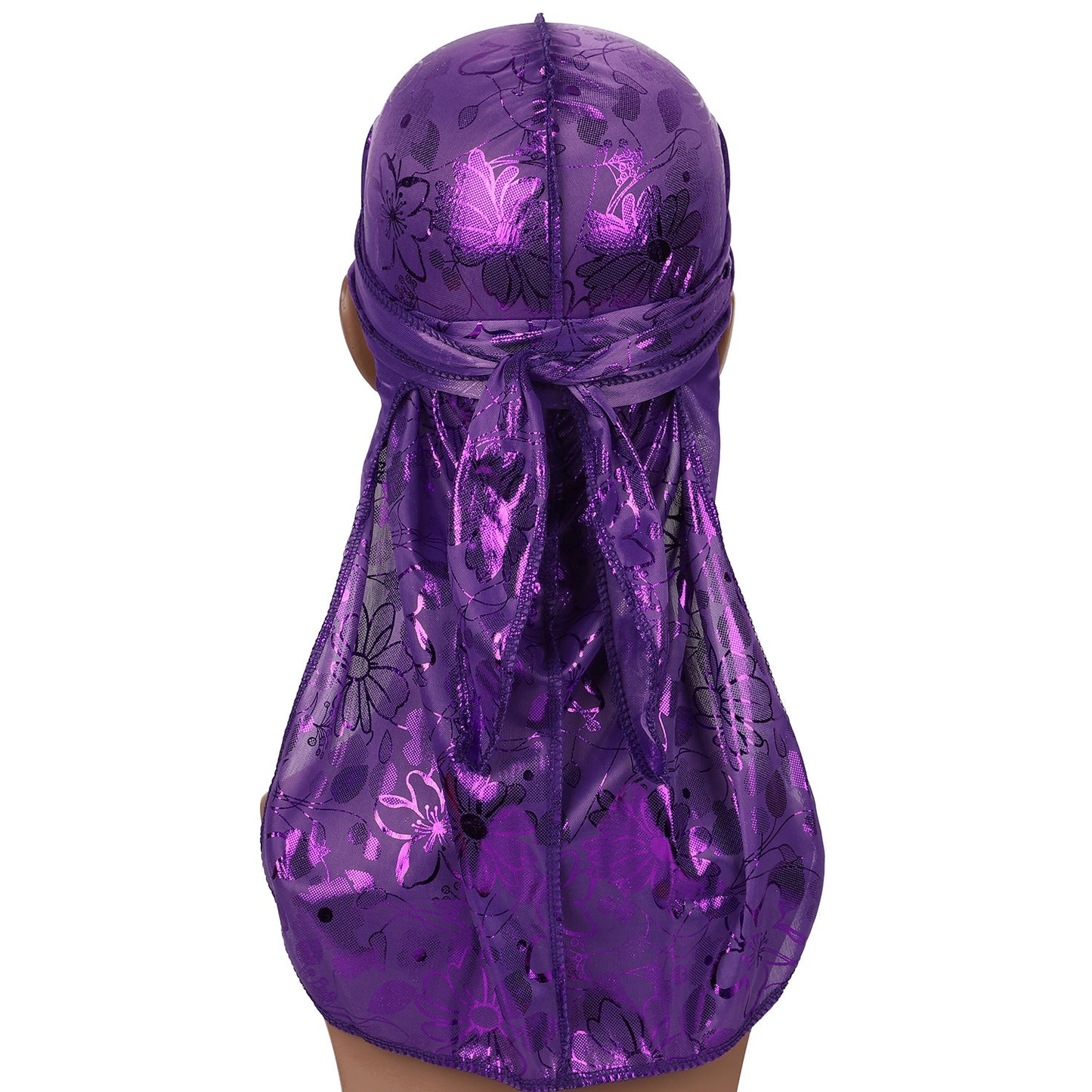 Silk printed cape