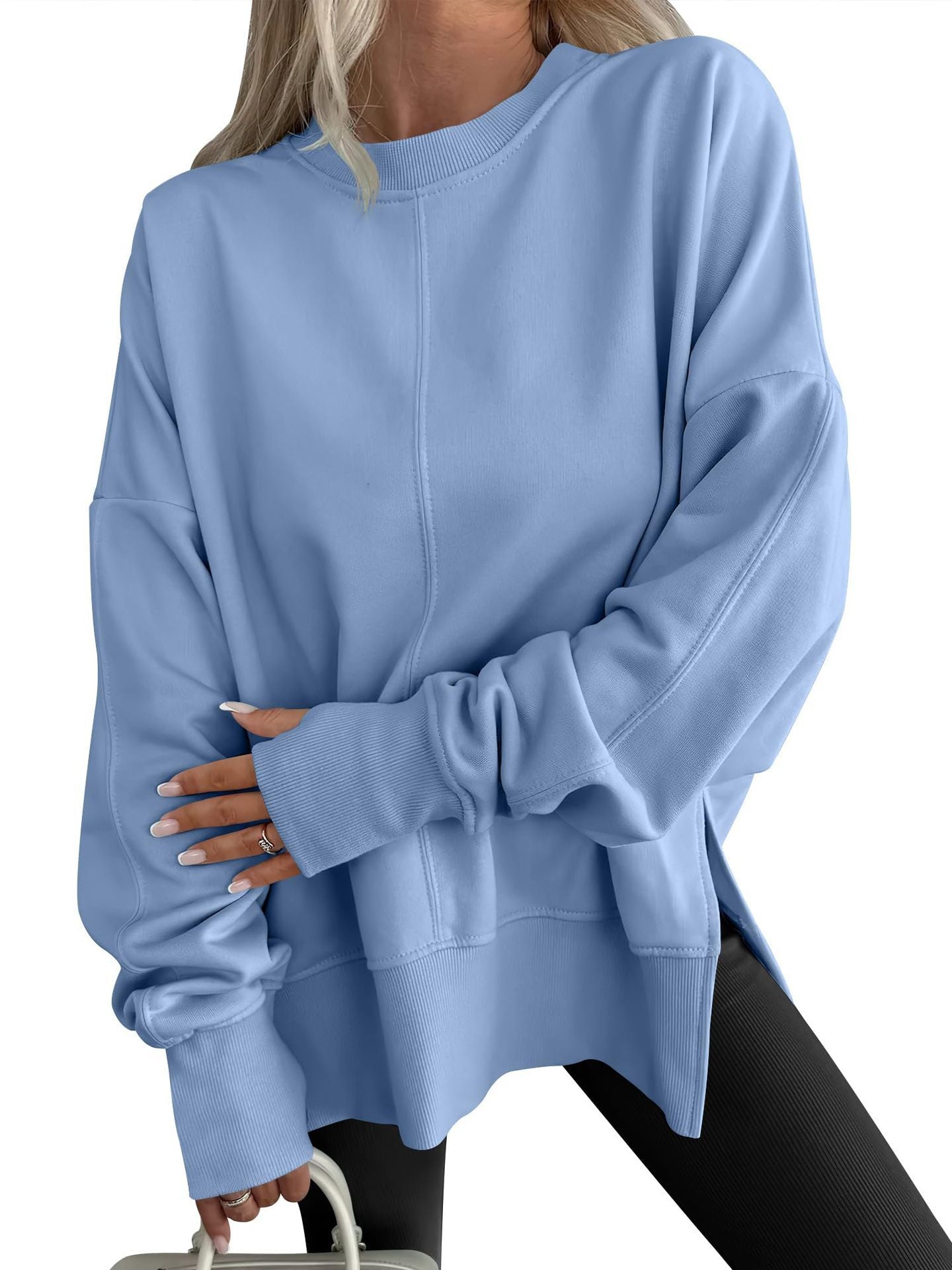 FlexEase Round Neck Pullover