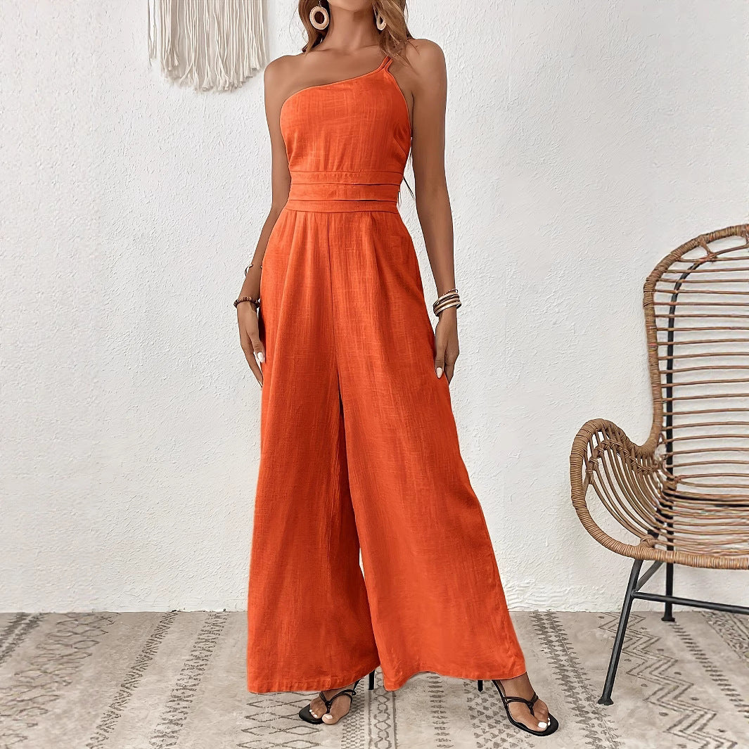 Serenna One-Shoulder Jumpsuit