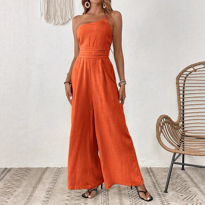 Serenna One-Shoulder Jumpsuit