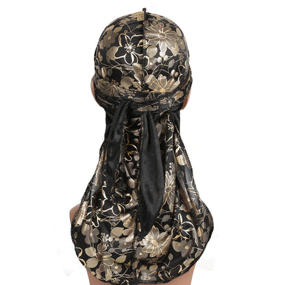 Silk printed cape