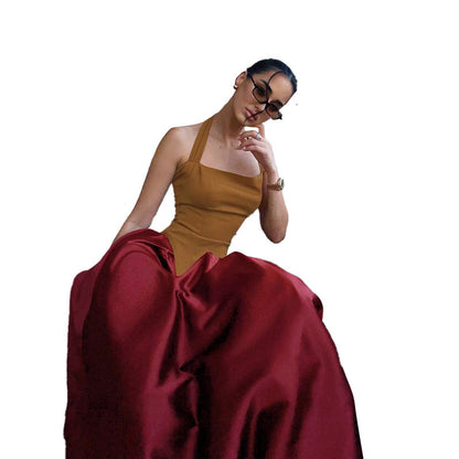 Solstice Lure Halter Dress