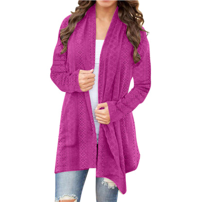 FlowEase Irregular Cardigan