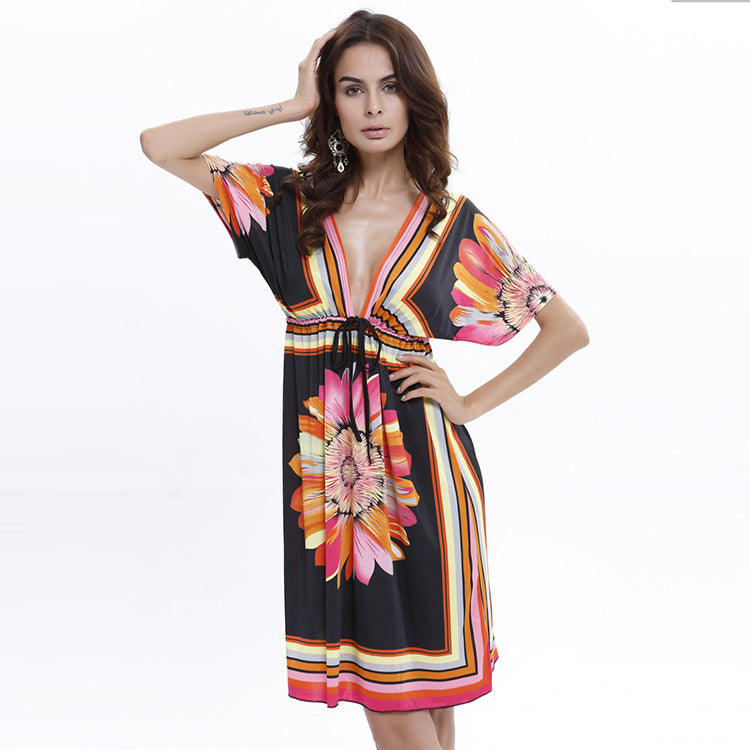 Milk silk dress