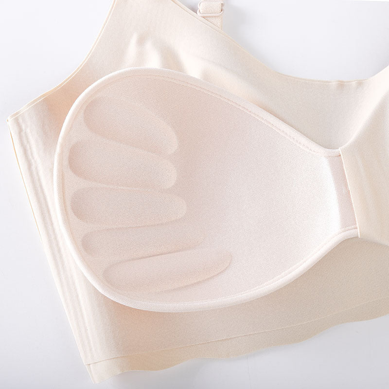 Ice silk sling bra