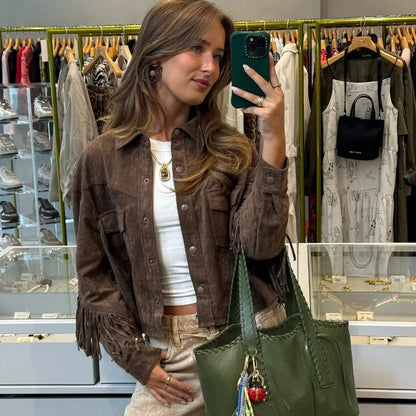UrbanSoul Suede Street Jacket