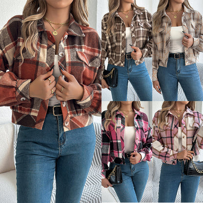 Heritage Plaid Woolen Coat
