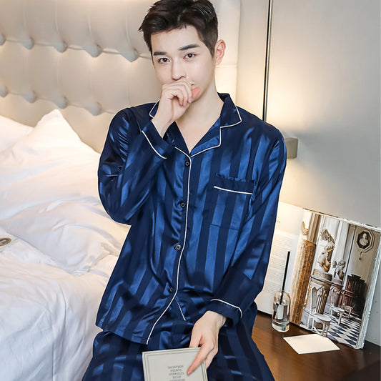 Couple Silk Sexy Couple Pajamas Home Service