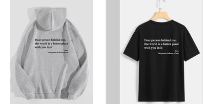 PlushScript Unisex Hoodie