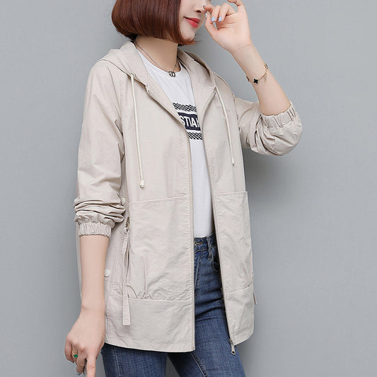 BreezyEase Short Trench Jacket
