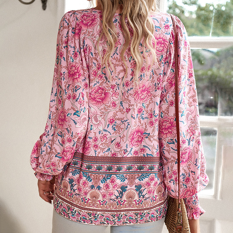 The Solstice Bloom Blouse