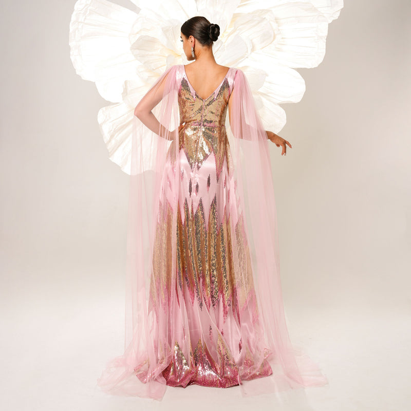 Luna Veil Grandeur Gown