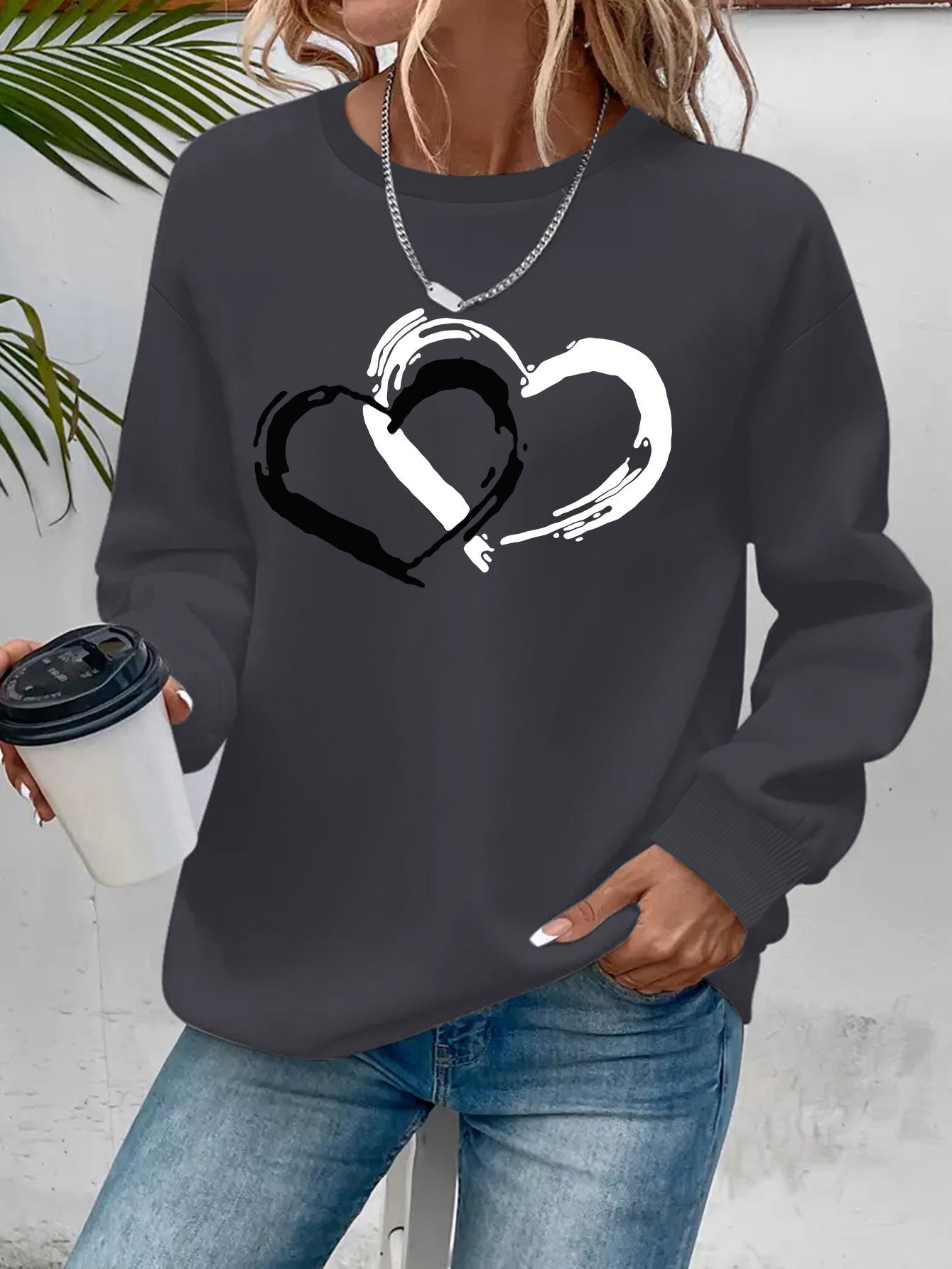 SweetHeart Charm Sweatshirt