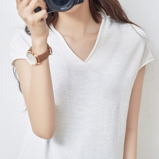 Ice silk sweater