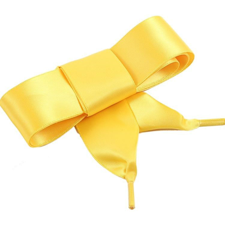 Silk faux color satin laces